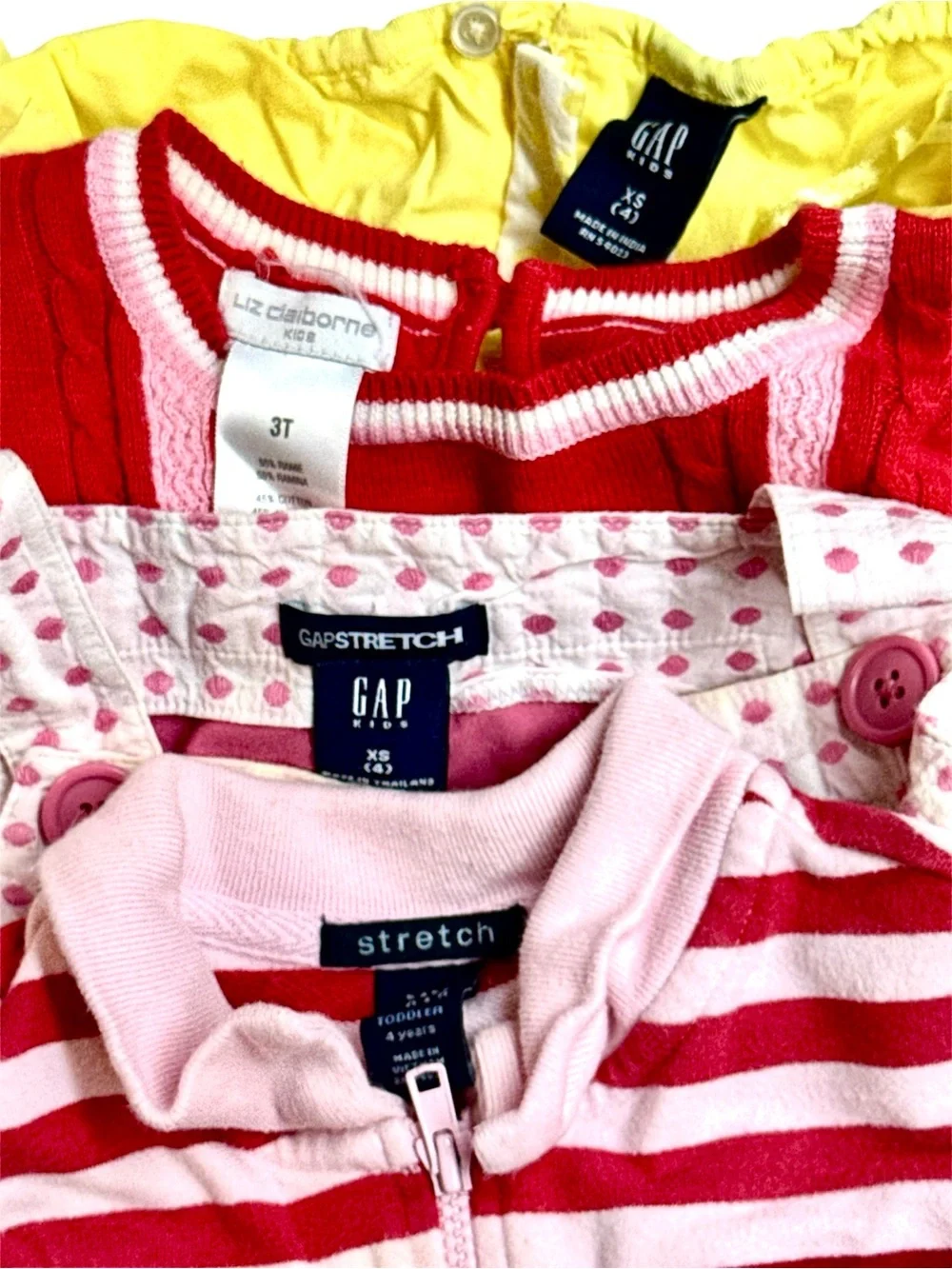 🔥 42+ Piece Toddler Girls Gap Guess Dress Outfits Winter Clothes Lot Sz 3T 3-4